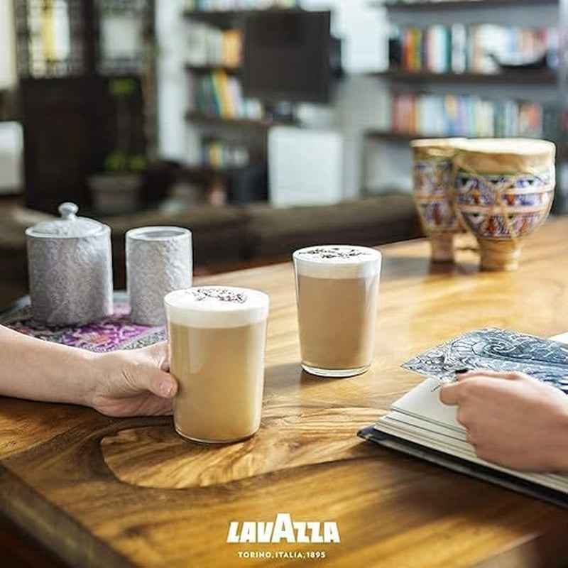 LAV-AZZA Café en grano Crema E Aroma 10x1000g (10kg) Café italiano premium, cremoso y aromático