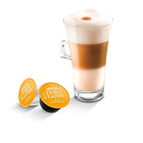 NESCAFÉ Dolce Gusto Latte Macchiato, 48 Kaffeekapseln, Aromatischer Espresso, 3-Schichten - Köstlichkeit aus feinem Milchschaum, Aromaversiegelte Kapseln, paquete de 6 (3x16 Kapseln)