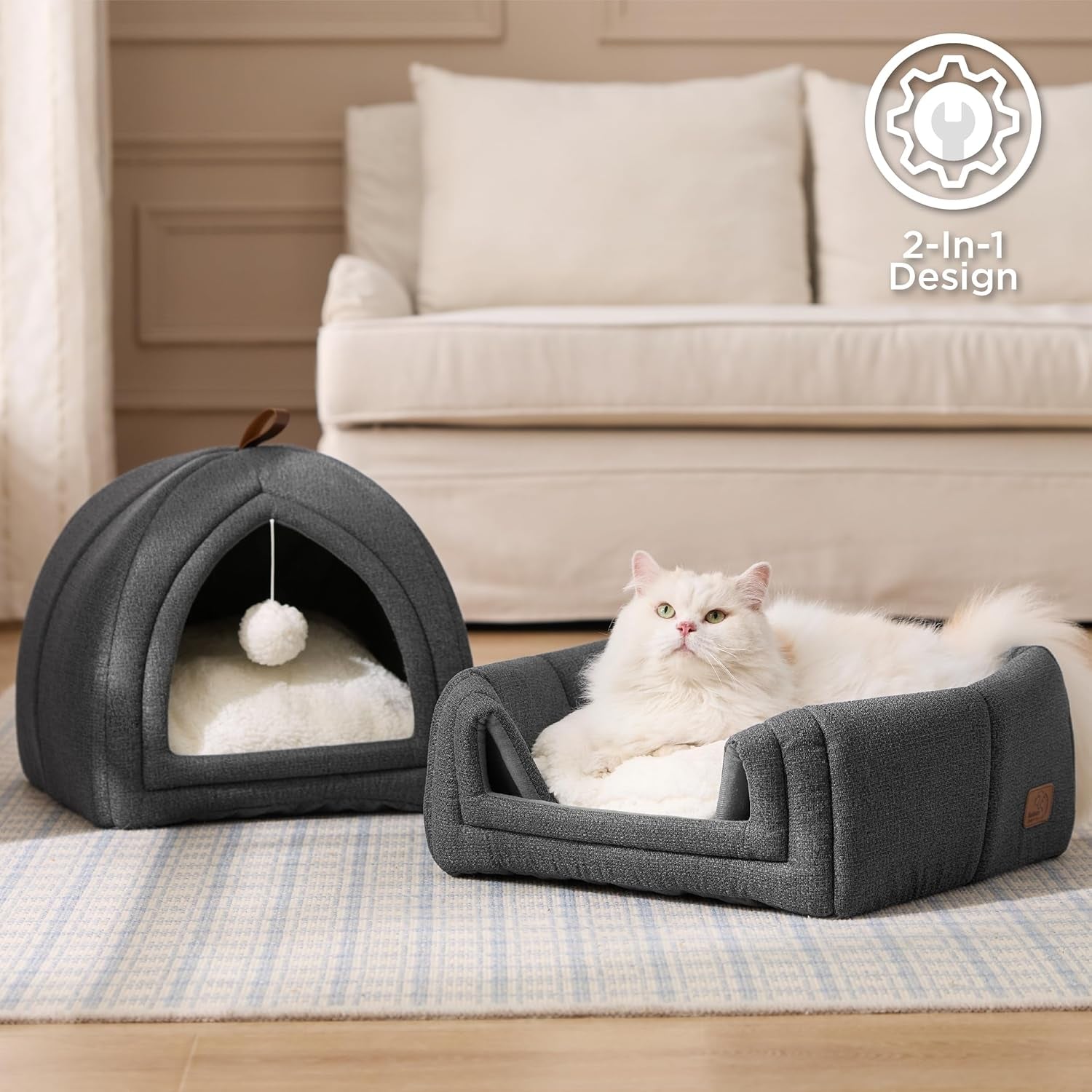 Mantas y Muebles, Mascotas, Cuevas y Casas, Gatos, Camas para Gatos, Camas para Gatos, Colchones