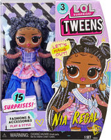 Jajaja ¡Sorpresa! Tweens Fashion Doll Series 3 - Muñeca NIA Regal de 15 cm con sorpresas: atuendos extravagantes, accesorios y más. Gran regalo coleccionable para niños y niñas mayores de 18 años 584087