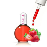 LALILL Aceite para cutículas de uñas 75Ml - Himbeere Nagelpflegeöl - Nagelöl Pflege Für Nägel Nagelhaut - SPA Maniküre Naildesign Hände - Vegano - Con pipeta