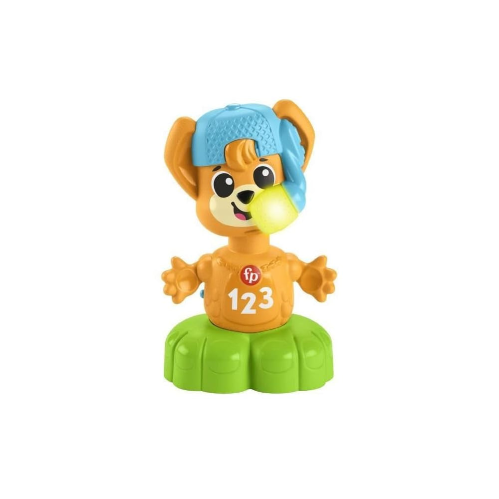 Fisher-Price Sync Squad zorro de juguete, juguete para bebés y niños pequeños con música y luces interactivas, a partir de 9 meses, versión francesa, HYK94 Jucarii Bebe Naty Shop Título predeterminado