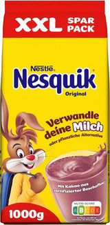 Nestlé, Cacao en polvo para mezclar con leche, 1 Kg Cacao y Chocolate Caliente Naty Shop