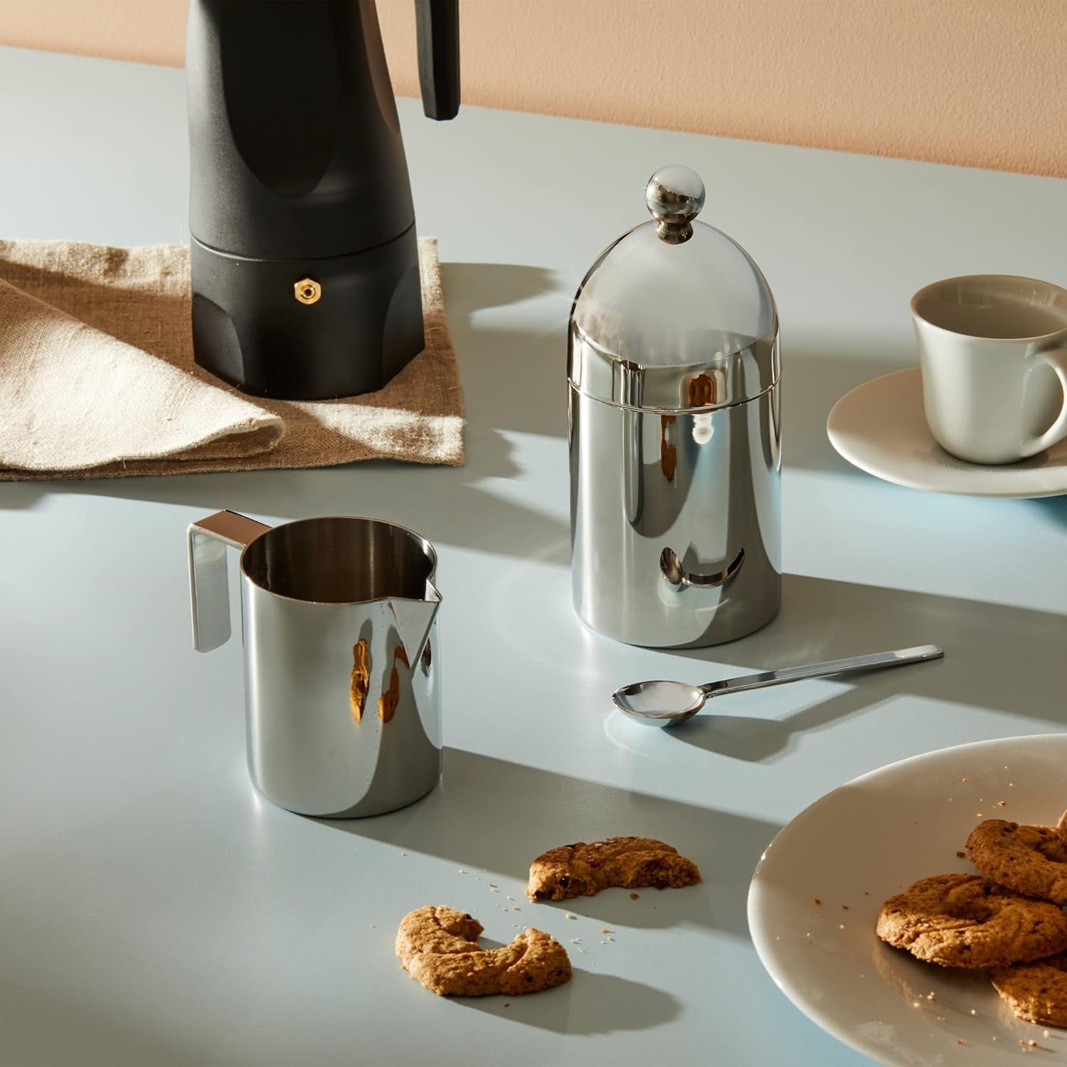 Alessi 90023 - Batidor de diseño en acero inoxidable 18/10, pulido