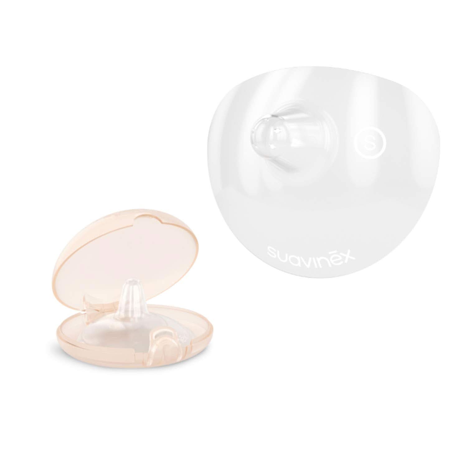 Suavinex Brustpolster Aus Silikon, Größe S, 2 Stück Accesorios Alimentación y Lactancia Bebe Naty Shop