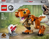 LEGO Jurassic World Little Eatie: T.Rex Juguete de construcción para niños y niñas Set de construcción de dinosaurios de 7 años Modelo de regalo para niños con boca, cabeza y cola móviles 76967 Juegos de construcción Besuche den LEGO-Store