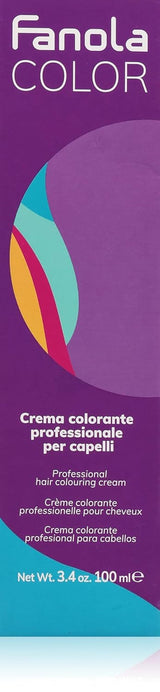 Fanola crema colore Crema colorante 7.0 Rubio, 100 ml Tinte para el cabello Naty Shop 4.0 Castaño medio