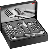 ZWILLING Senses Juego de Cubiertos 68 Piezas para 12 Acero Inoxidable 18/10/Hoja de Acero Premium Acabado Mate Plata Naty Shop
