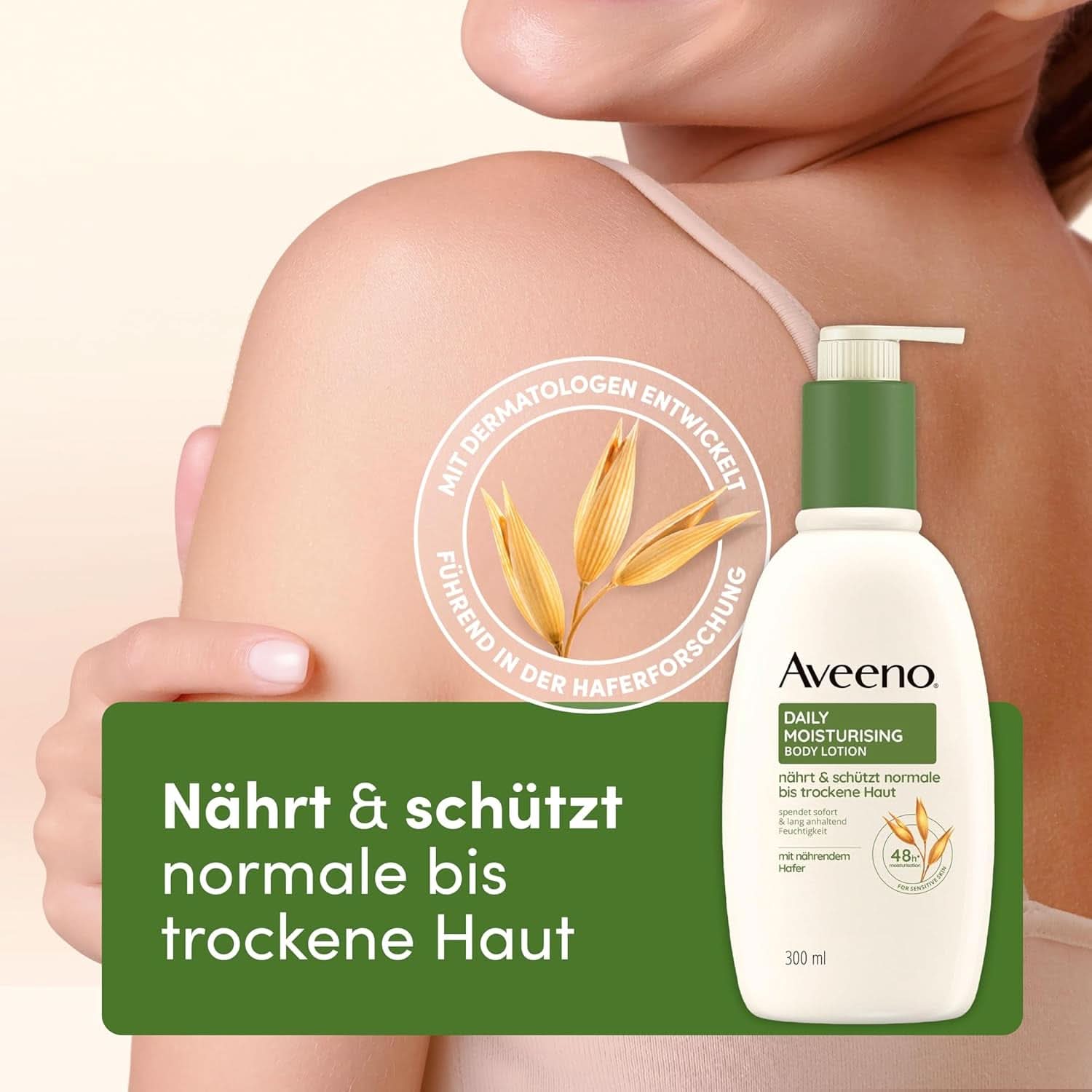 Aveeno Loción Corporal Hidratante Diaria, 300 ml Cosmética y Belleza Naty Shop