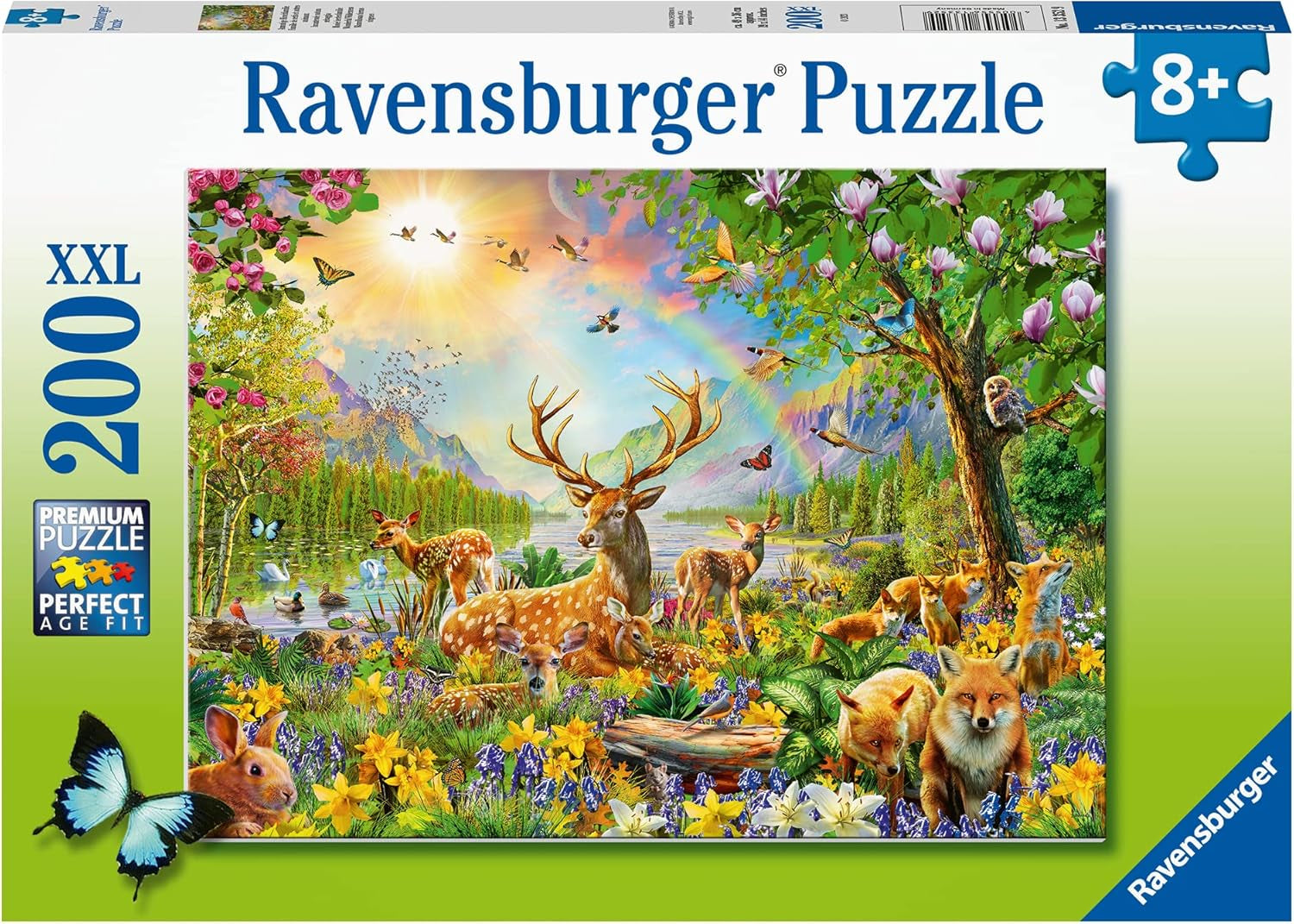 Ravensburger Rompecabezas para niños - 13352 Graceful Deer Family - Rompecabezas de 200 piezas para mayores de 8 años Puzzle Naty Shop Título predeterminado