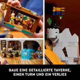 LEGO Ideas Dragones y Mazmorras: La Saga del Dragón Rojo, Set de construcción para adultos, Ideas de regalos de Dragones y Mazmorras para fanáticos, Set de construcción de fantasía, Actividad creativa 21348 Juegos de construcción Besuche den LEGO-Store