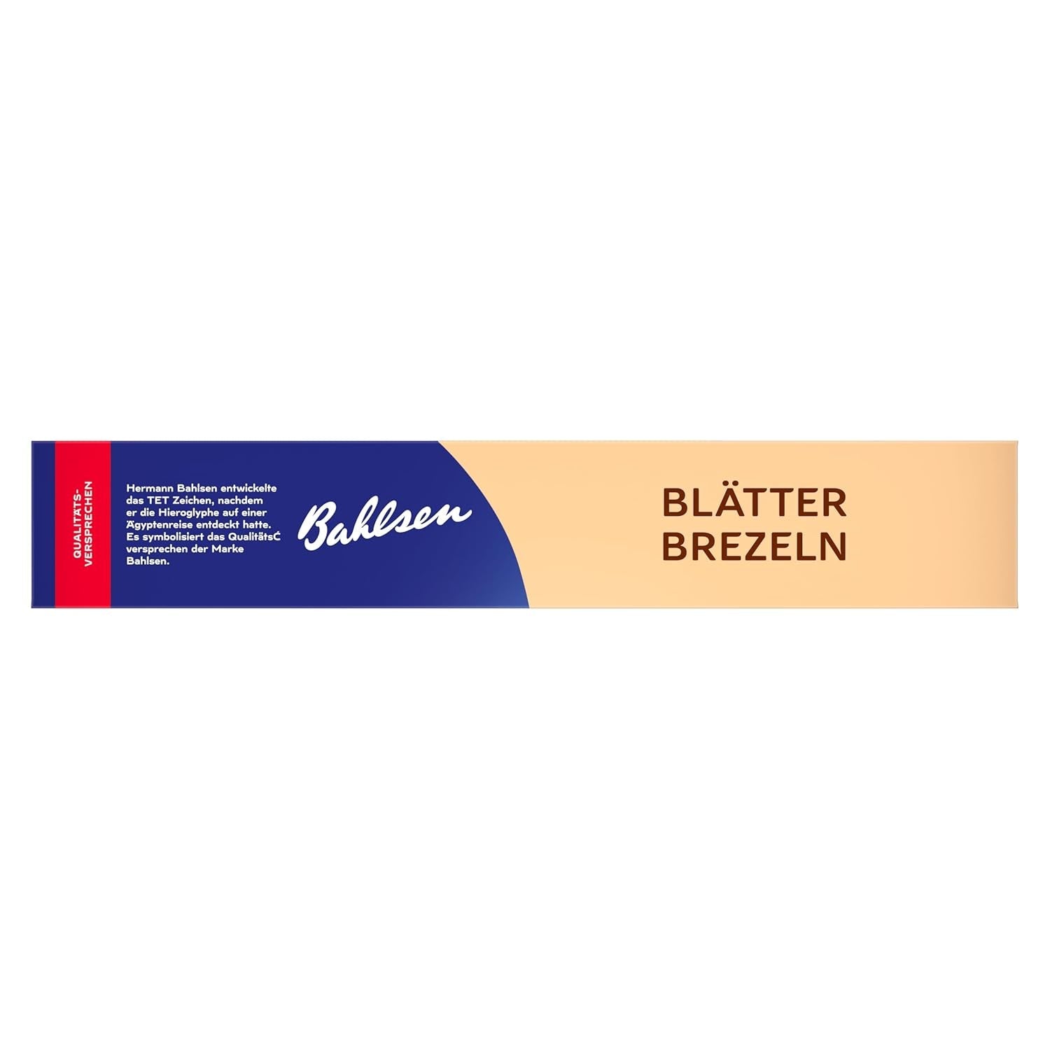 Hojaldre Bahlsen - Pack de 12 - Hojaldre caramelizado en forma de pretzel (12 x 100g)