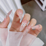 Aurora Muschel Schmetterling Nagelsticker Weiß Schmetterlinge Nail Sticker Gelee Relief Butterfly Nagelaufkleber Y2K Mariposas Nagel Sticker Nägel Nageldesign Nagel Zubehör Nail Art Stickers Nailart