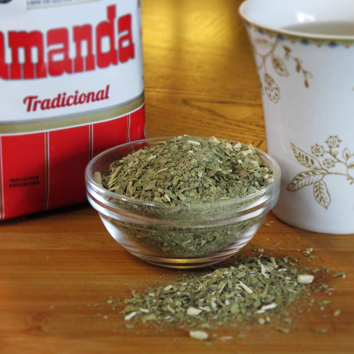 Elaborada Té Yerba Mate 500G | Té Mate Tradicional | Té Yerba Mate Elaborada Con Palo Hojas Sueltas 0,5 Kg