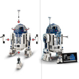 LEGO Star Wars Set de modelos R2-D2 para niños, niños y niñas, figura de droide para construir con minifigura del 25.º aniversario de Darth Malek y placa decorativa, idea de regalo de colección 75379 Juegos de construcción Besuche den LEGO-Store