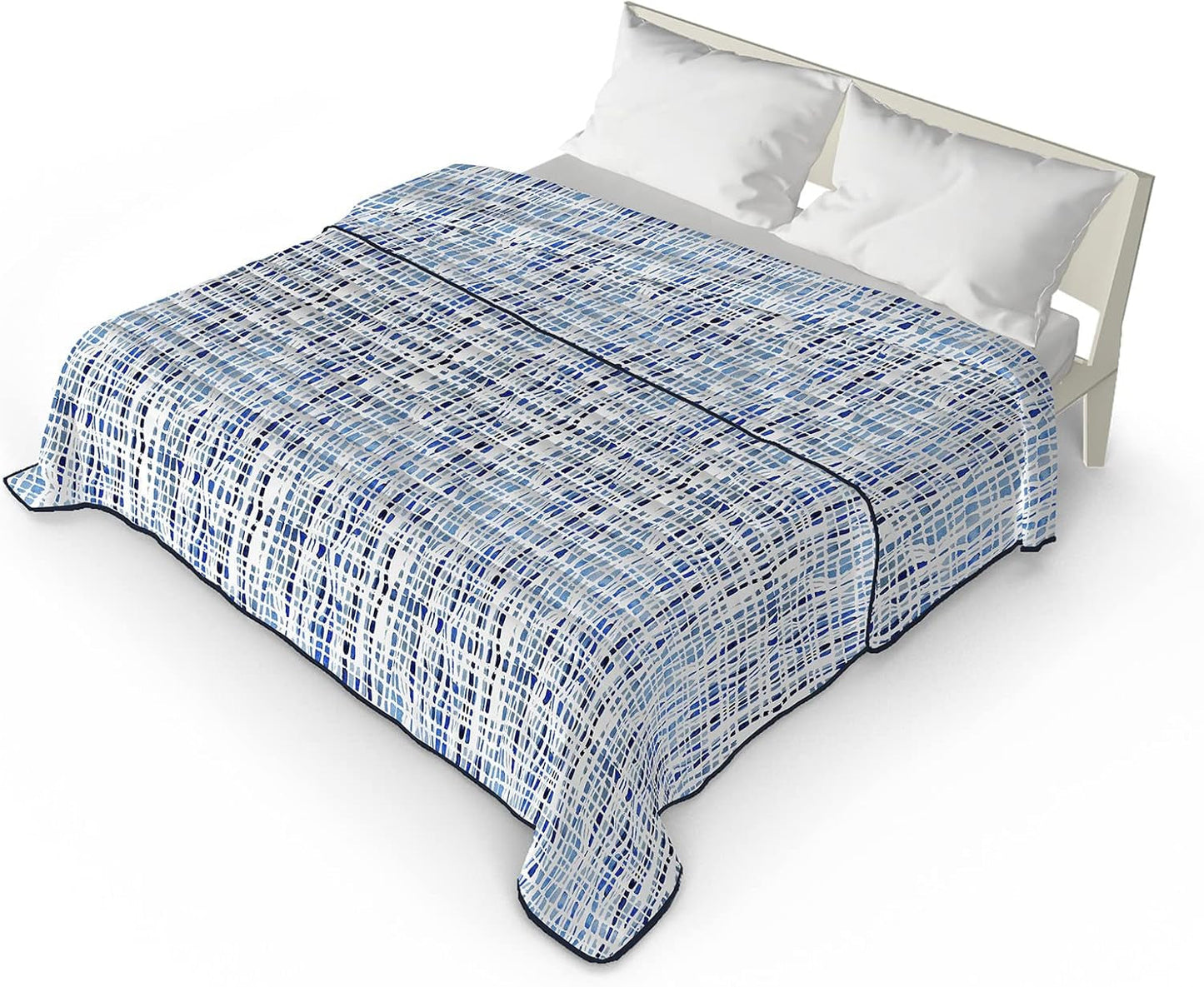 Ropa de Cama Italiana Edredón Básico de Verano Microfibra Vidrio Cama Matrimonial Edredones y Edredones Naty Shop