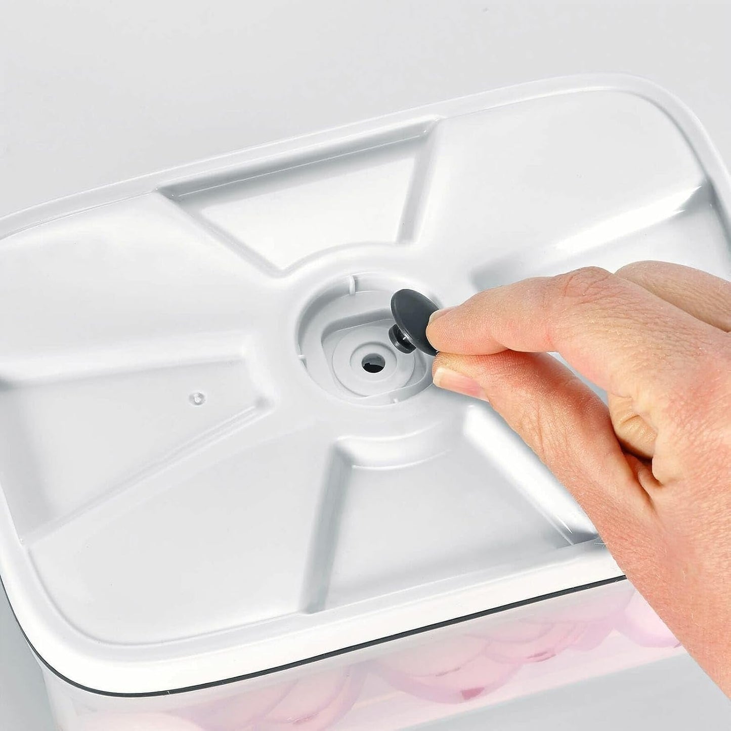 SEVERIN Recipiente al vacío, recipiente al vacío duradero con un volumen de 0,75 litros por recipiente, 2 juegos, transparente, plástico, electrodomésticos de cocina, ZB 3620 Cajas para almacenar alimentos Naty Shop