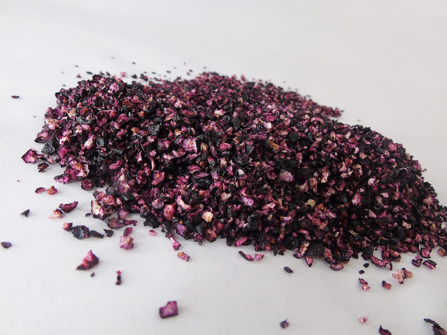 Arándanos liofilizados trozos 100g - Arándanos liofilizados - Frutas liofilizadas - Frutas liofilizadas - Perfecto para repostería, decoración de tartas, muesli y postres Productos deshidratados Naty Shop