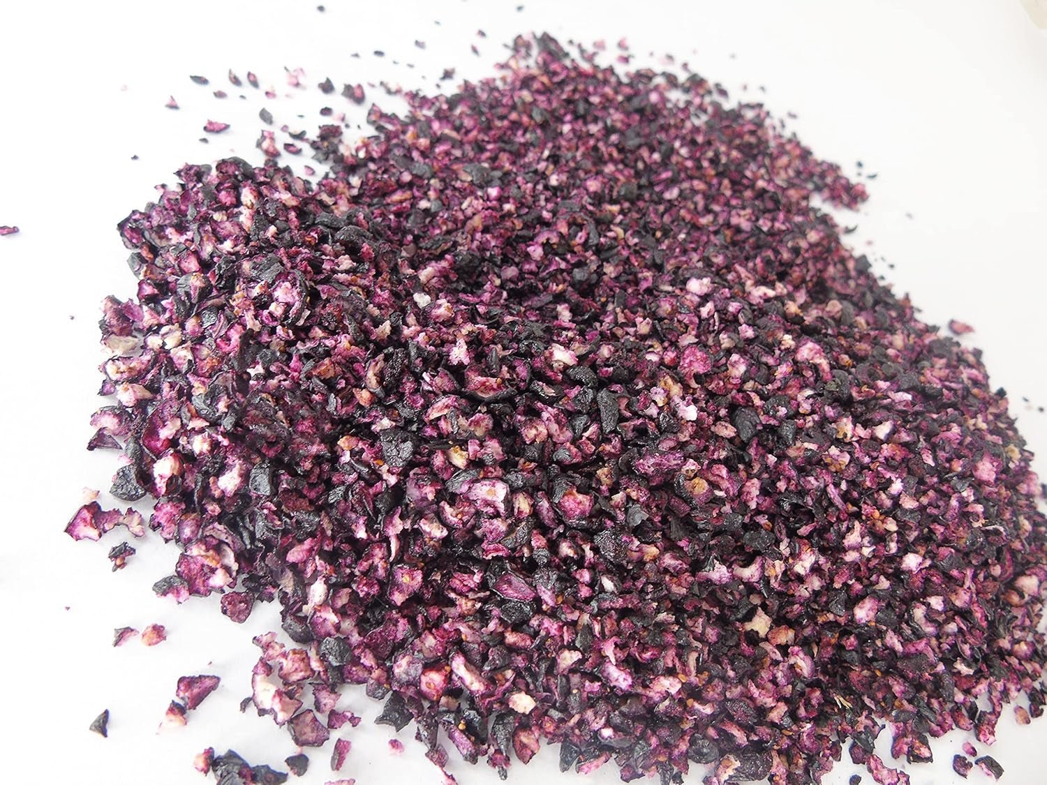 Arándanos liofilizados trozos 100g - Arándanos liofilizados - Frutas liofilizadas - Frutas liofilizadas - Perfecto para repostería, decoración de tartas, muesli y postres Productos deshidratados Naty Shop