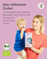 Arándanos liofilizados ecológicos BUAH® | Arándanos ecológicos liofilizados sin azúcares añadidos | 100% fruta liofilizada (vegana, sin gluten, sin lactosa) | Snack ideal (140g) Naty Shop productos deshidratados
