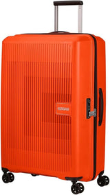 American Tourister Aerostep - Spinner L, Maleta extensible, 77 cm, 101,5/109 L, Naranja (Bright Orange) Equipaje y equipamiento de viaje Naty Shop