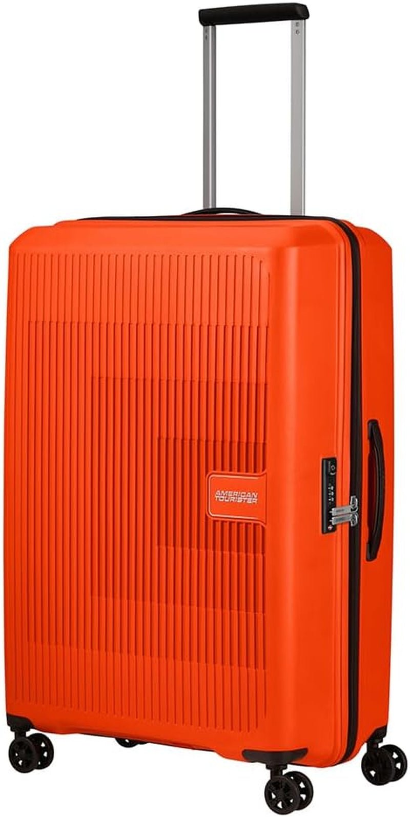 American Tourister Aerostep - Spinner L, Maleta extensible, 77 cm, 101,5/109 L, Naranja (Bright Orange) Equipaje y equipamiento de viaje Naty Shop