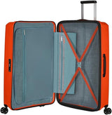 American Tourister Aerostep - Spinner L, Maleta extensible, 77 cm, 101,5/109 L, Naranja (Bright Orange) Equipaje y equipamiento de viaje Naty Shop