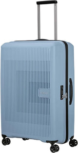 American Tourister Aerostep - Spinner L, Maleta extensible, 77 cm, 101,5/109 L, Naranja (Bright Orange) Equipaje y equipo de viaje Naty Shop Gris (Soho Grey) L (77 cm - 101,5/109 L)
