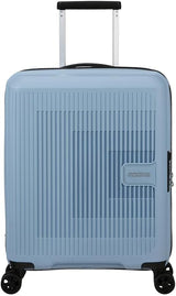 American Tourister Aerostep - Spinner L, Maleta extensible, 77 cm, 101,5/109 L, Naranja (Bright Orange) Equipaje y equipo de viaje Naty Shop Gris (Soho Grey) S (55 Cm - 36/40 L)