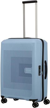 American Tourister Aerostep - Spinner L, Maleta extensible, 77 cm, 101,5/109 L, Naranja (Bright Orange) Equipaje y equipo de viaje Naty Shop Gris (Soho Grey) M (67 Cm - 66,5/72,5 L)