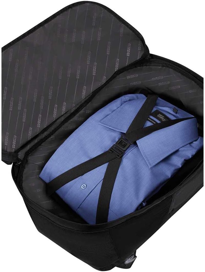 American Tourister Urban Track - Bolso bajo el asiento Ryanair, 25 x 20 x 40 cm, 24,5 L, negro (Asphalt Black) Equipaje y equipo de viaje Naty Shop