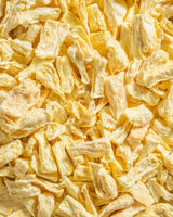 Piña liofilizada BITS 100g trozos grandes para smoothie bowls, muesli, topping de gachas - fruta liofilizada sin azúcares añadidos - piña desecada - fruta de NutriPur Productos deshidratados Naty Shop