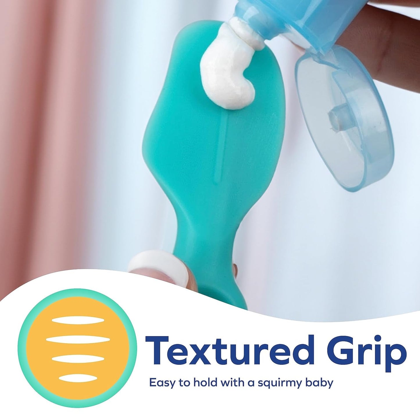 Aplicador de crema para pañales Nuby - Espátula para crema contra erupciones | incluido estuche de viaje | Apto desde el nacimiento Infantil - Baño y Cuidado de la piel Naty Shop