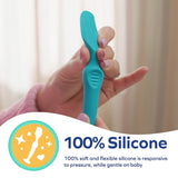 Aplicador de crema para pañales Nuby - Espátula para crema contra erupciones | incluido estuche de viaje | Apto desde el nacimiento Infantil - Baño y Cuidado de la piel Naty Shop