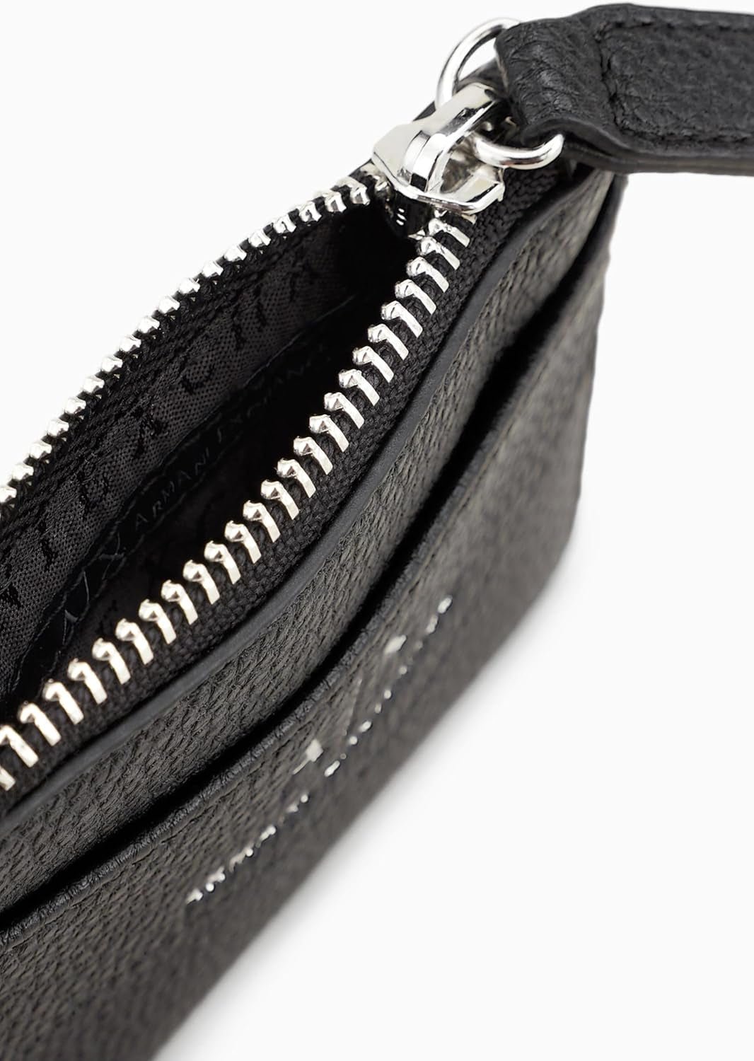 Armani Exchange Mujer Small Snap Credit Belt Accesorio De Viaje-Tarjetero Sobre, Cartera Negra Mujer Naty Shop