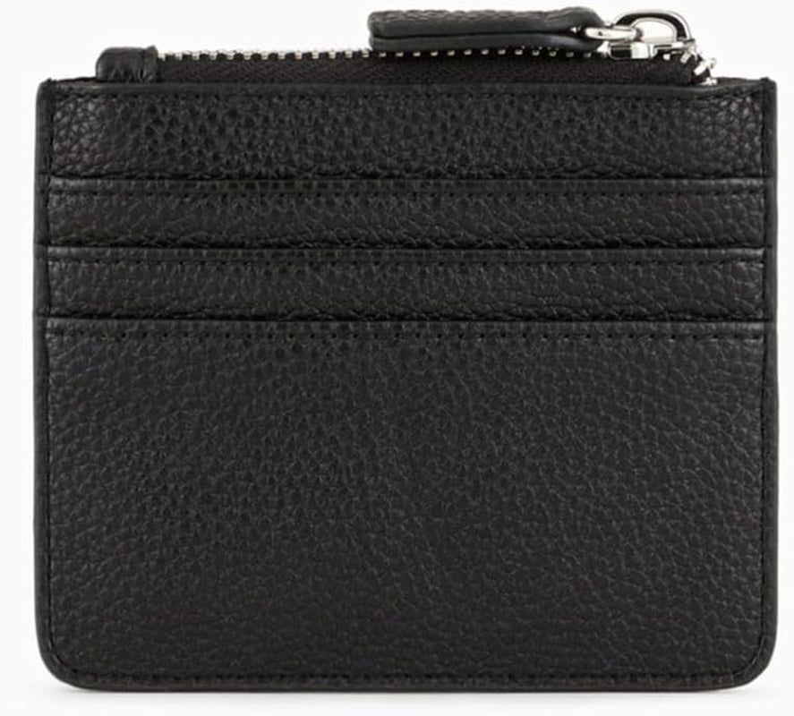 Armani Exchange Mujer Small Snap Credit Belt Accesorio De Viaje-Tarjetero Sobre, Cartera Negra Mujer Naty Shop