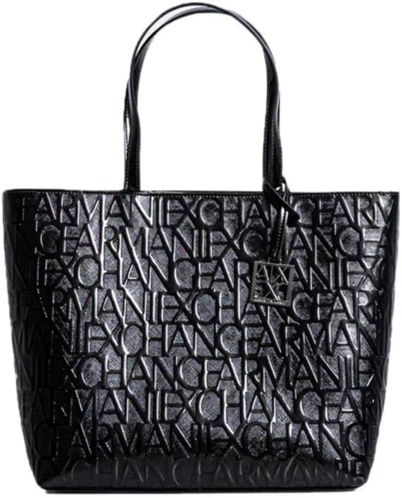 Armani Exchange bolso de hombro con asas Bolso de hombro Mujer Bolsos Naty Shop Nero