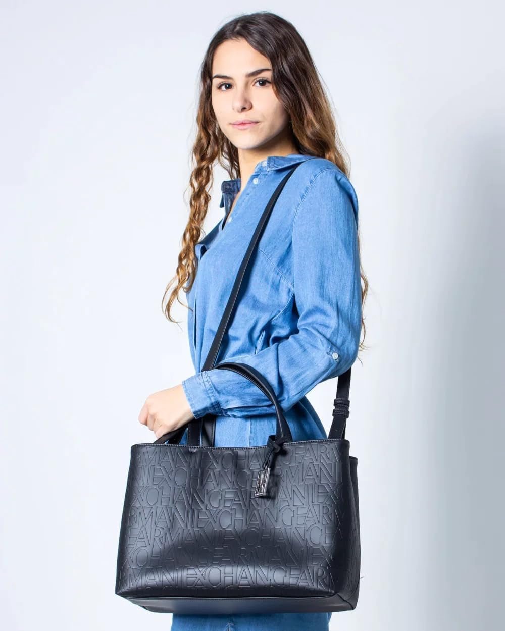 Armani Exchange Bolso Shopper Abierto Liz-Medium Mujer Bolsos Naty Tienda