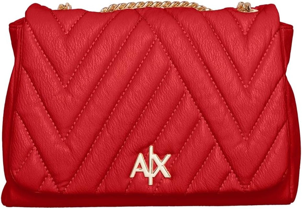 Armani Exchange Bandolera Margareth Con Tirantes De Cadena Soft Touch Bolsos Medianos Mujer Naty Shop Curse