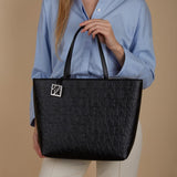 Armani Exchange Liz - Open Medium Shopping, Bolso de mano Mujer, Nero Black, 28x11x40 cm (L x H D) EU Bolsos Mujer Naty Shop
