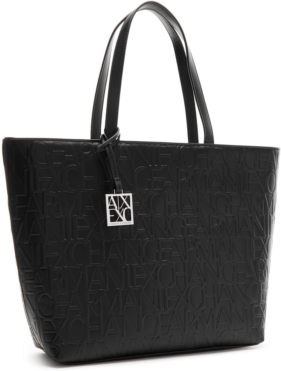 Armani Exchange Liz - Open Medium Shopping, Bolso de mano Mujer, Nero Black, 28x11x40 cm (L x H D) EU Bolsos Mujer Naty Shop