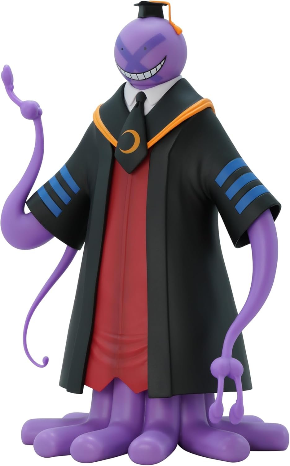 Assassination Classroom Púrpura Koro Sensei SFC Figura coleccionable de PVC 7.8 pulgadas de altura Estatua de anime y manga Decoración del hogar Dormitorio Oficina Regalo Estatuas y esculturas Naty Shop