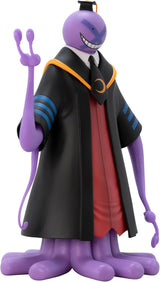 Assassination Classroom Púrpura Koro Sensei SFC Figura coleccionable de PVC 7.8 pulgadas de altura Estatua de anime y manga Decoración del hogar Dormitorio Oficina Regalo Estatuas y esculturas Naty Shop