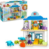LEGO DUPLO Town Primera visita al médico, juguete de construcción, juego para promover las habilidades motoras finas, regalo para niños pequeños de 2 años, juguete educativo, juego de rol en el hospital 10449 Juegos de construcción Besuche den LEGO-Store Default Title