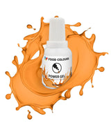 Colorante alimentario en gel, beige, color champán, 20 g. Colorante alimentario para una amplia gama de aplicaciones para decoración de tartas, tartas, natas, bizcochos, glaseado real, macarons.