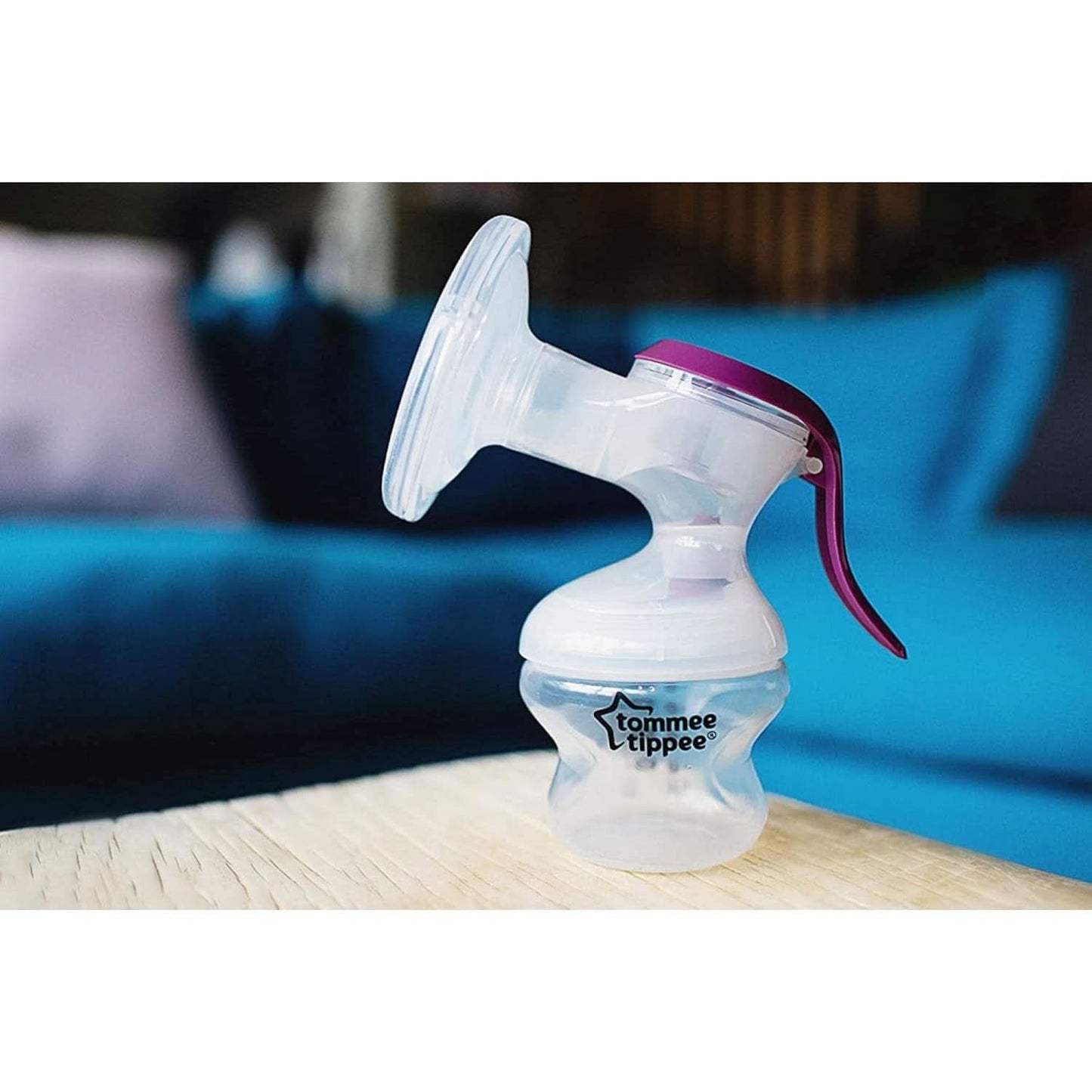 Tommee Tippee "Made for Me" Sacaleches manual, mango ergonómico, Sin BPA, transparente Accesorios Alimentación y Lactancia Bebe Naty Shop