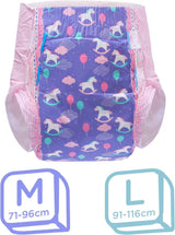Pañales Estampados Para Adultos 5500-5800ml 10 Piezas - Fantasía Pequeña (M)