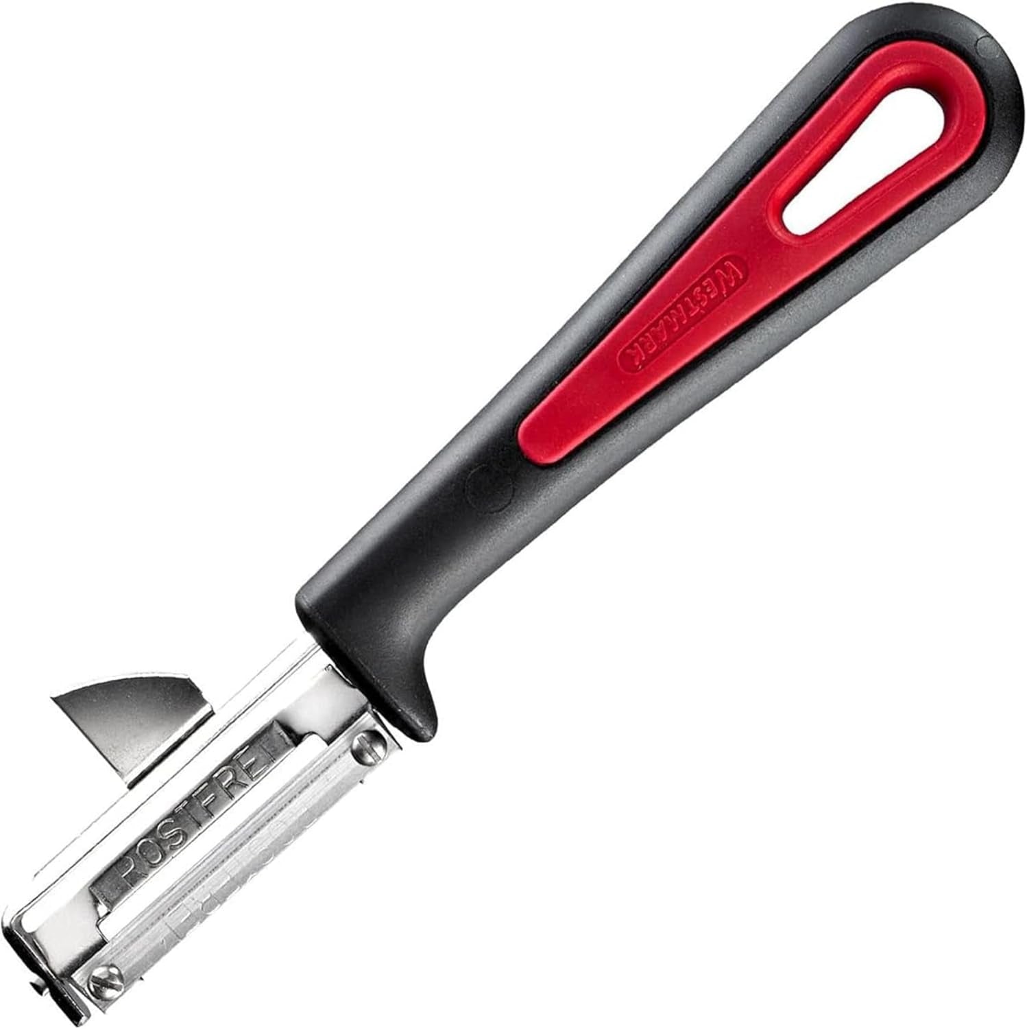 Westmark 29092270 sparschäler gallant, pp / tpe / edelstahl, schwarz / rojo, 16,5 x 3,7 x 2 cm pelador naty shop galant