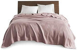 Rose Naty Shop Edredones y edredones Madison Park Manta de edredón Transpirable 100% algodón Egipcio Funda Liviana de Temporada de Lujo de Punto Premium para Cama sofá y sofá Cama Full/Queen