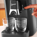 PHILIPS Senseo Maestro Cafetera Espresso de Cápsulas - Tecnología Intense Plus, Espresso de Alta Calidad, Diseño Ecológico, Depósito de Agua de 1,2 L, Función Memo, Indicador de Descalcificación (CSA260/60)